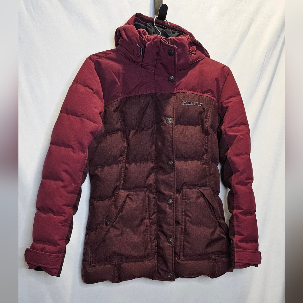 Marmot Southgate 700 Down Parka Burgundy Red Size S